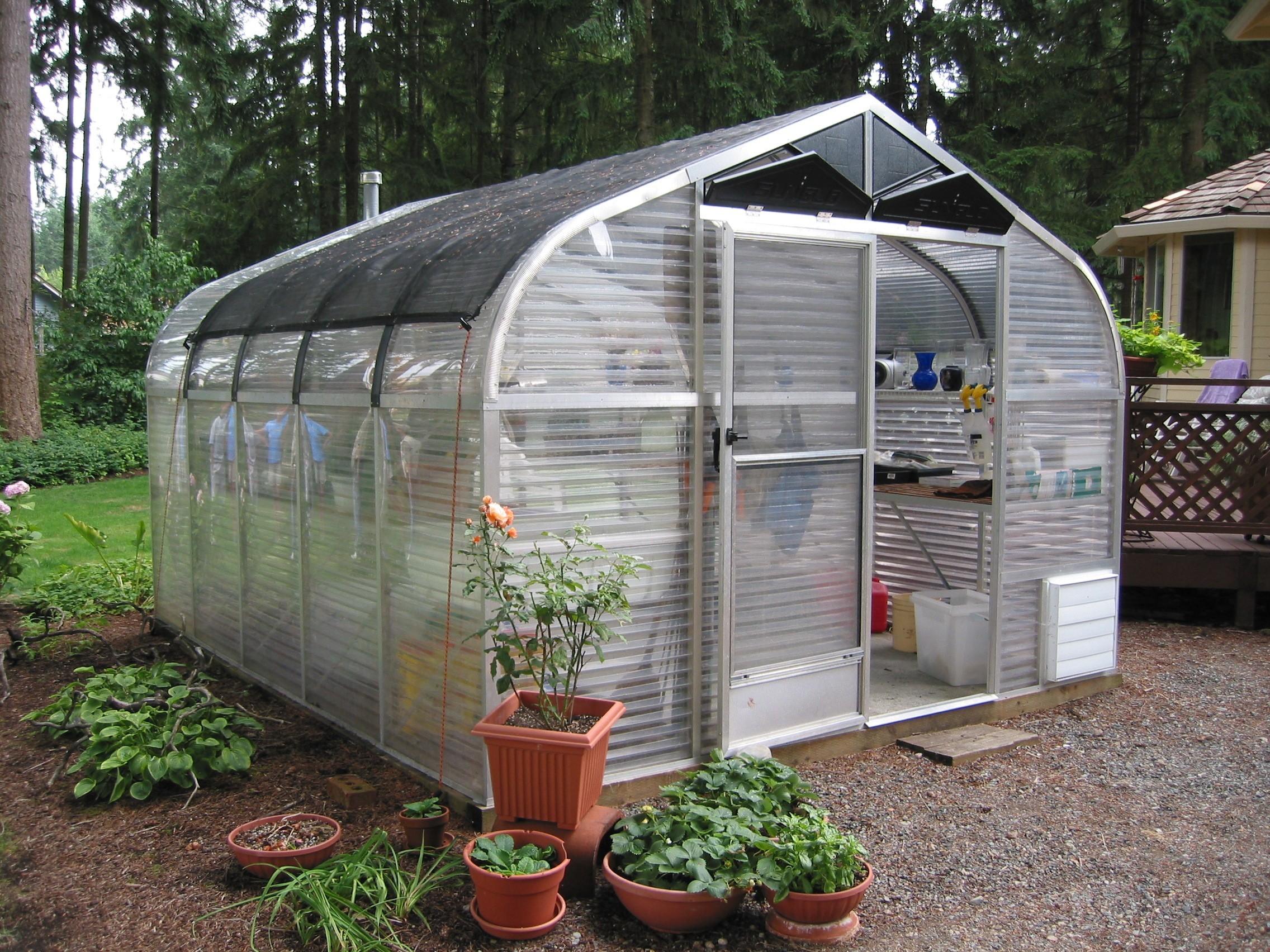 SunGlo 1200e 10' 3" x 15' Greenhouse