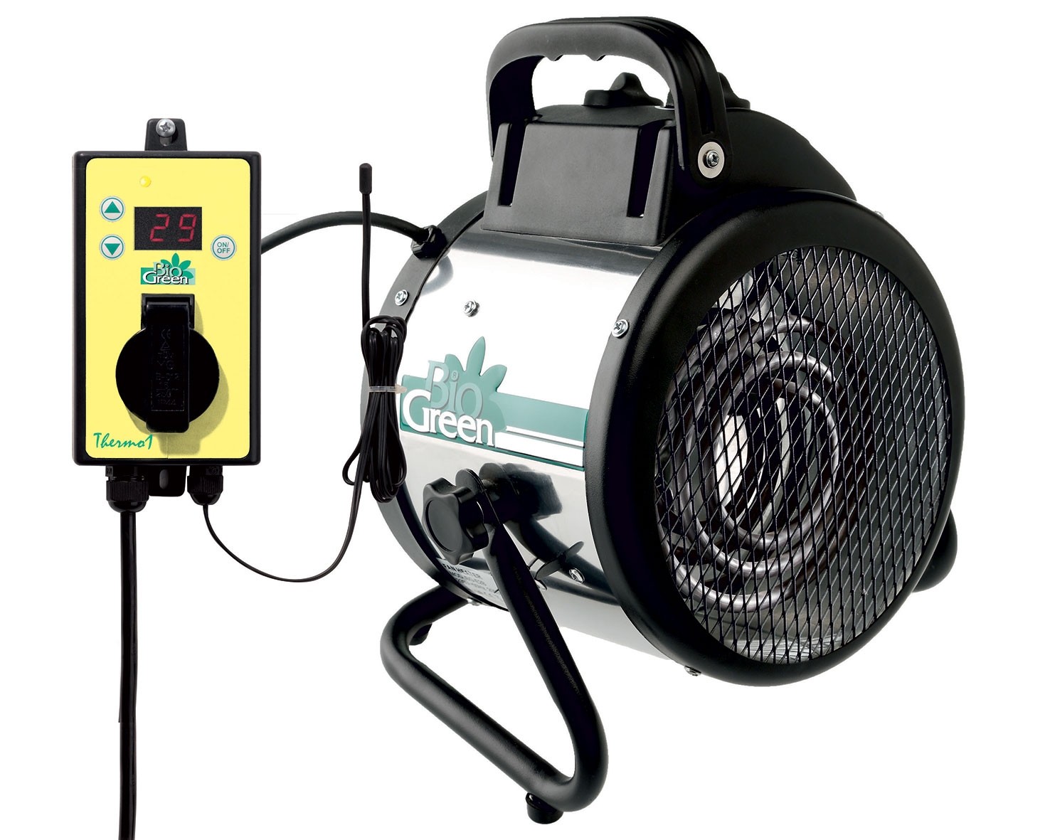 BioGreen Palma 1.5 kW Greenhouse Heater with Digital Thermostat