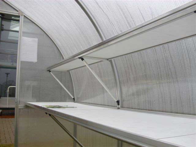 Top Shelf for Riga V:  10" wide x 17' long