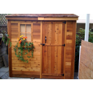 8x4 Space Saver - Lean To Style Shed