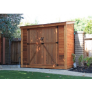 Outdoor Living Today - 8x4 Space Saver Lean To Style Shed with Double Doors