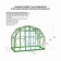Grandio Summit Greenhouse 12x8 Dimensions