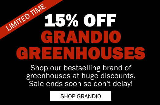 Grandio Greenhouse Sale