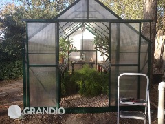 grandio greenhouses customer gallery - davis